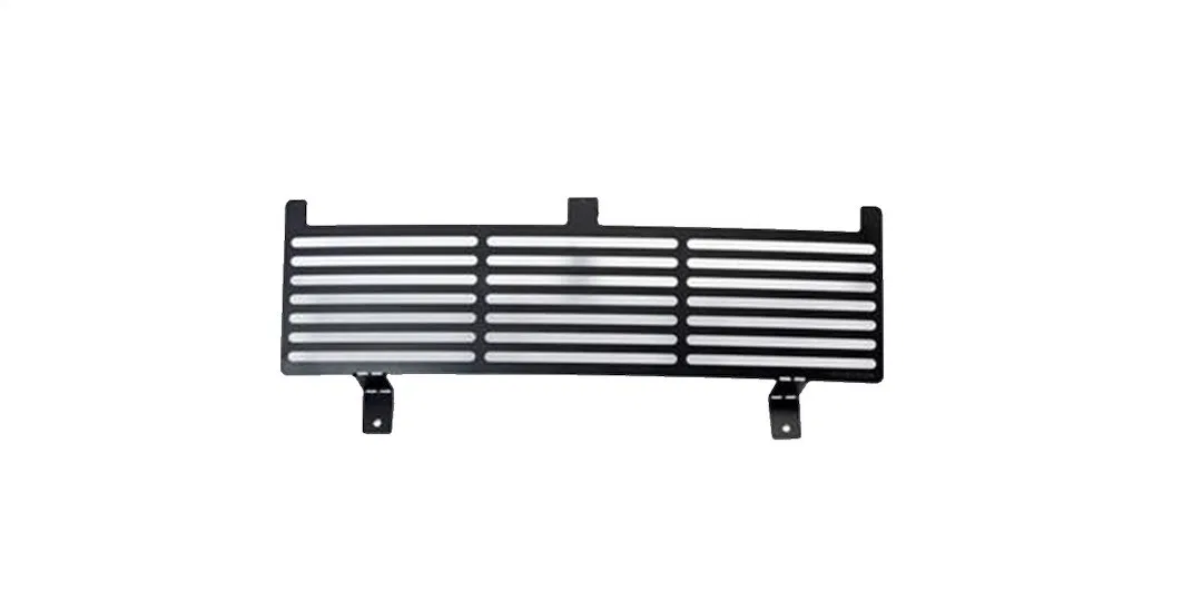 87195 – PUTCO Bumper Grille Insert, Horizontal Bar Style Powder Coated Black